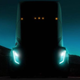 Imagen: Adelanto del primer camión eléctrico de Tesla.